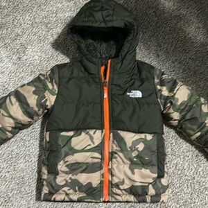 Toddler Northface jacket camouflage